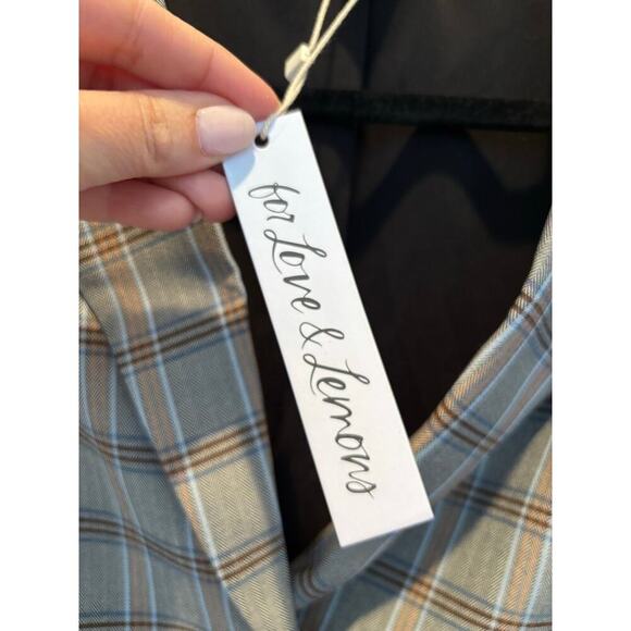 For Love and Lemons Kym Cropped Blazer Size Large NWT - Picture 5 of 6